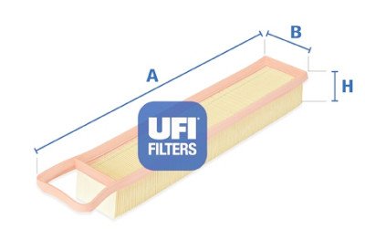 Filtro de ar UFI 30.345.00