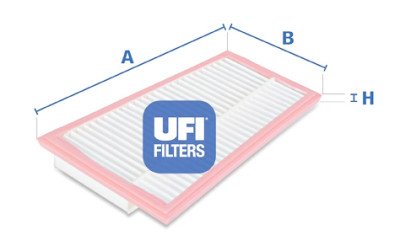 Filtro de ar UFI 30.463.00