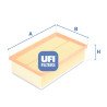 Filtro de ar UFI 30.532.00