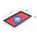 Filtro de ar UFI 30.973.00