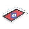 Filtro de ar UFI 30.973.00