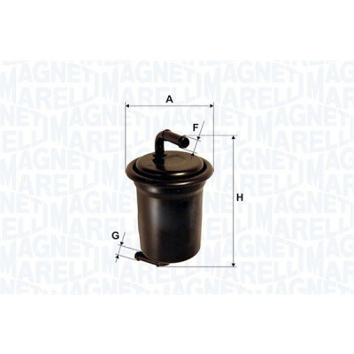 Filtro de combustível MAGNETI MARELLI 153071762554