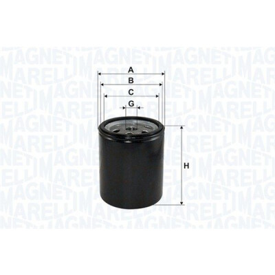 Filtro de combustível MAGNETI MARELLI 153071762559