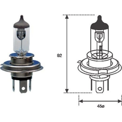 Lâmpada, farol de longo alcance