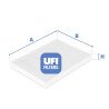 Filtro de ar para cabine UFI 53.006.00