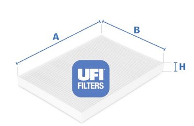 Filtro de ar para cabine UFI 53.006.00