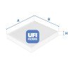 Filtro de ar para cabine UFI 53.031.00