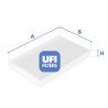 Filtro de ar para cabine UFI 53.038.00