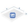 Filtro de ar para cabine UFI 53.149.00