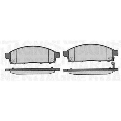 Jogo de pastilhas para travão de disco