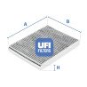 Filtro de ar para cabine UFI 54.109.00