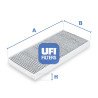 Filtro de ar para cabine UFI 54.146.00