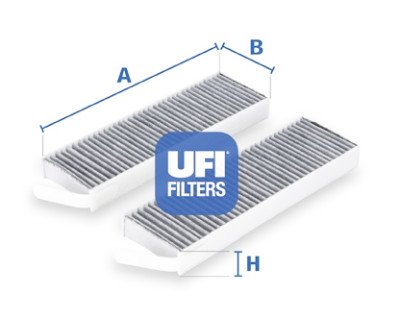 Filtro de ar para cabine UFI 54.172.00