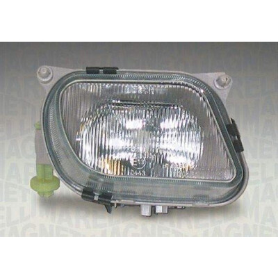 Vidro difusor, farol principal