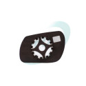 Vidro de espelho, espelho retrovisor exterior