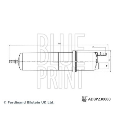 Filtro de combustível BLUEPRINT ADBP230080