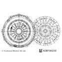 Kit de embreagem BLUEPRINT ADBP300250