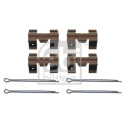 Kit de acessórios, pastilhas de travão