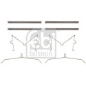 Kit de acessórios, pastilhas de travão