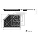 Filtro de ar FEBI BILSTEIN 193519