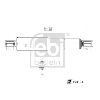 FEBI BILSTEIN 194193 amortecedor
