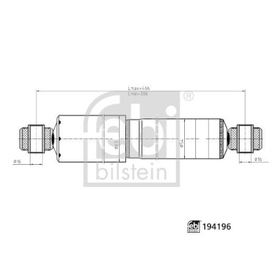 FEBI BILSTEIN 194196 amortecedor