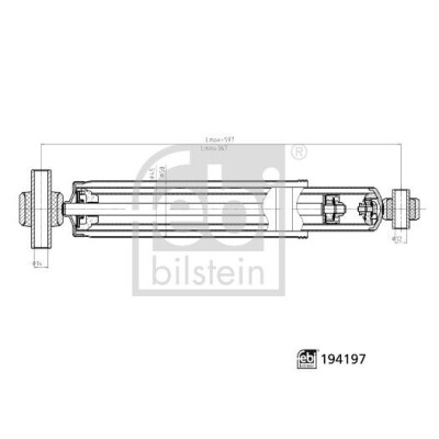 FEBI BILSTEIN 194197 amortecedor
