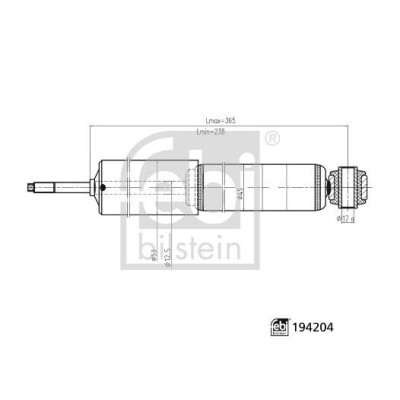FEBI BILSTEIN 194204 amortecedor