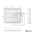 Filtro de ar FEBI BILSTEIN 196256