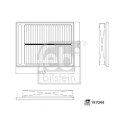 Filtro de ar FEBI BILSTEIN 197044