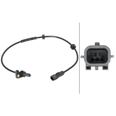 Sensor de velocidade da roda HELLA 6PU 012 806-881