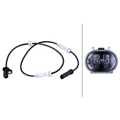 Sensor, velocidade da roda HELLA 6PU 358 216-091