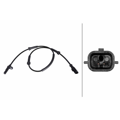 Sensor, velocidade da roda HELLA 6PU 358 216-271