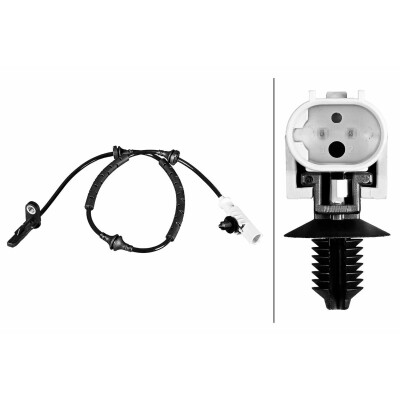 Sensor, rotações da roda