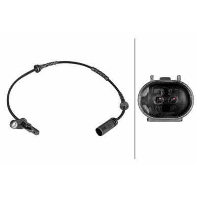 Sensor, velocidade da roda HELLA 6PU 358 216-551