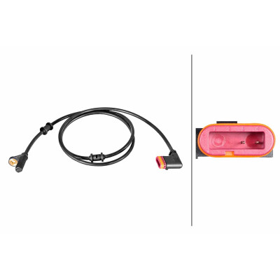 Sensor, rotações da roda