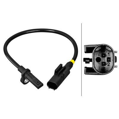 Sensor, rotações da roda