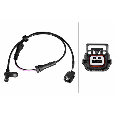 Sensor, rotações da roda