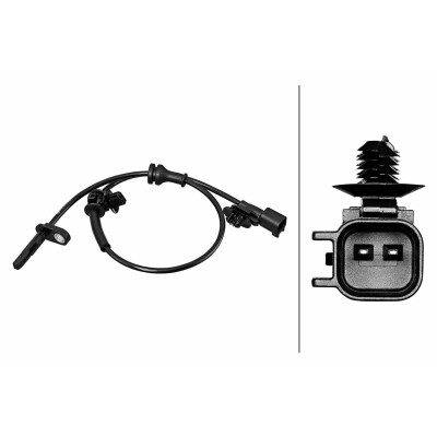 Sensor, velocidade da roda HELLA 6PU 358 218-391