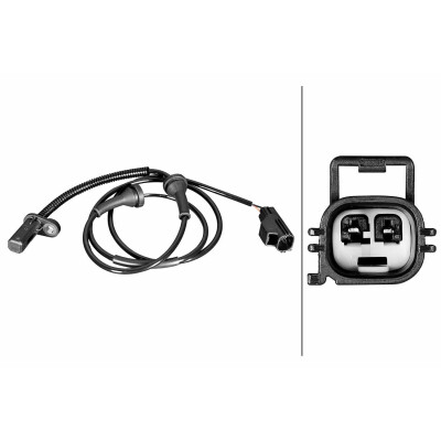 Sensor, rotações da roda