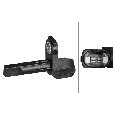 Sensor, velocidade da roda HELLA 6PU 358 218-451