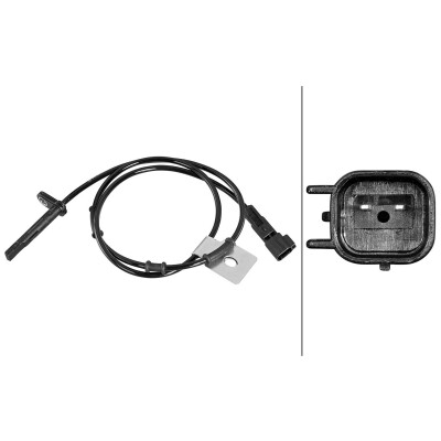 Sensor, rotações da roda