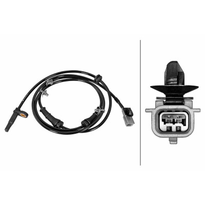 Sensor, rotações da roda