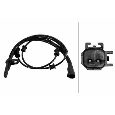 Sensor, rotações da roda