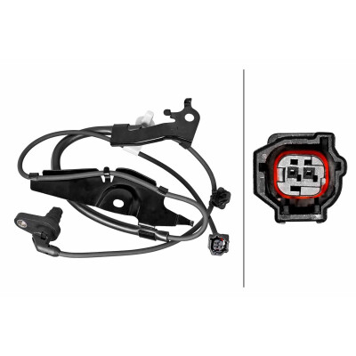 Sensor, rotações da roda