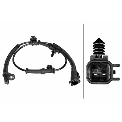 Sensor, rotações da roda
