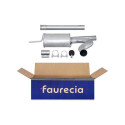 Panela de escape dianteira