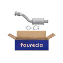 Panela de escape dianteira