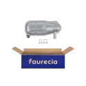 Panela de escape dianteira