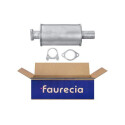 Panela de escape dianteira
